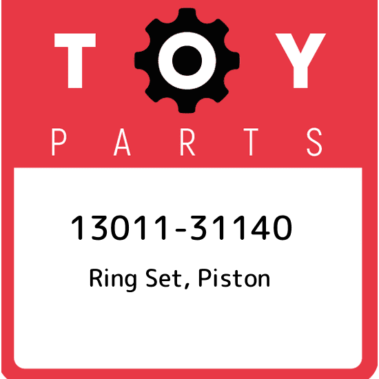 13011-31140 Toyota Ring set, piston 1301131140, New Genuine OEM Part