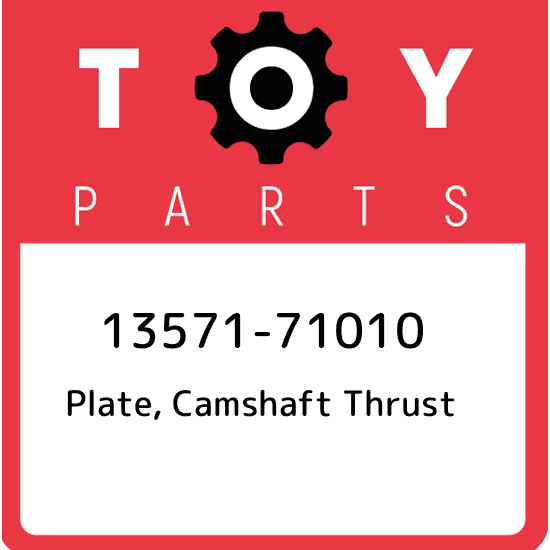 13571-71010 Toyota Plate, camshaft thrust 1357171010, New Genuine OEM Part  | eBay