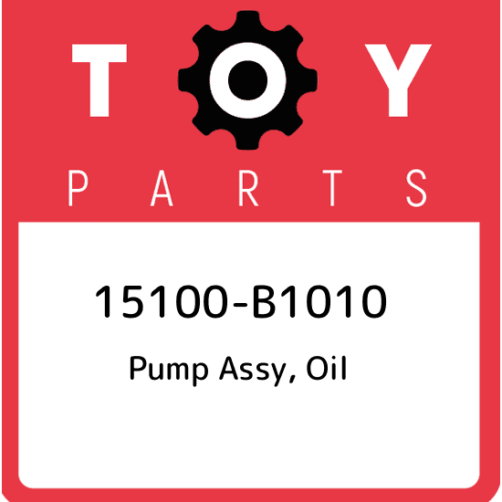 15100-B1010 Toyota Pump assy, oil 15100B1010, New Genuine OEM Part