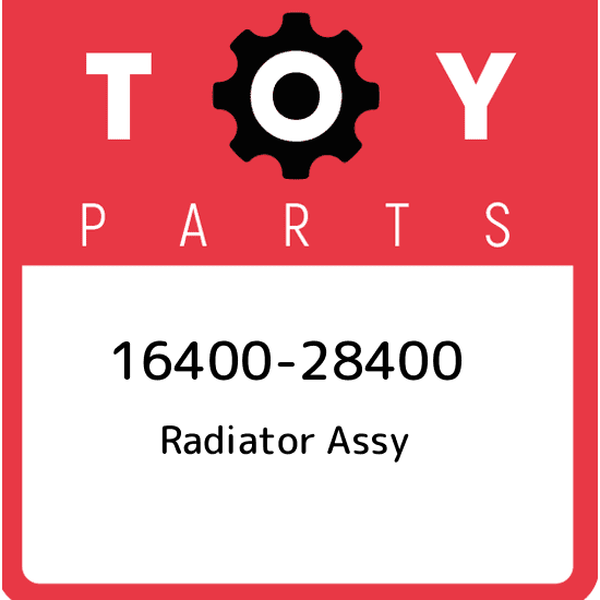 16400-28400 Toyota Radiator assy 1640028400, New Genuine OEM Part
