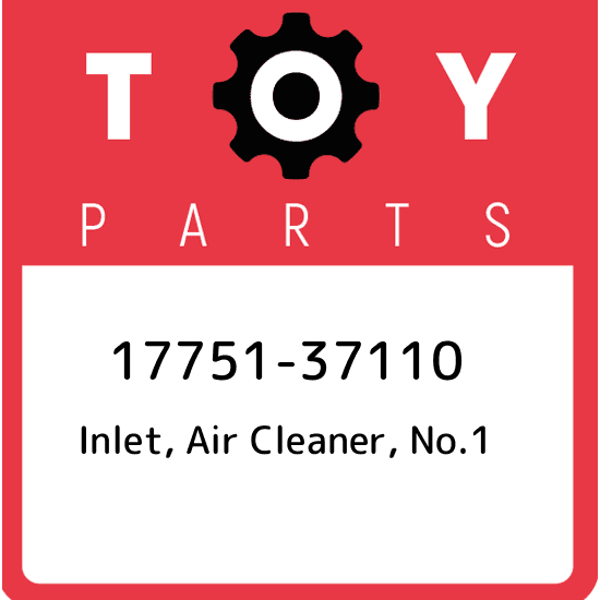 17751-37110 Toyota Inlet, air cleaner, no.1 1775137110, New Genuine OEM Part
