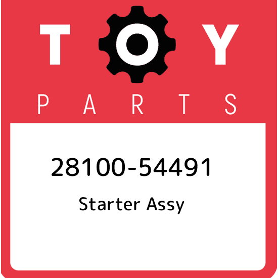 28100-54491 Toyota Starter assy 2810054491, New Genuine OEM Part