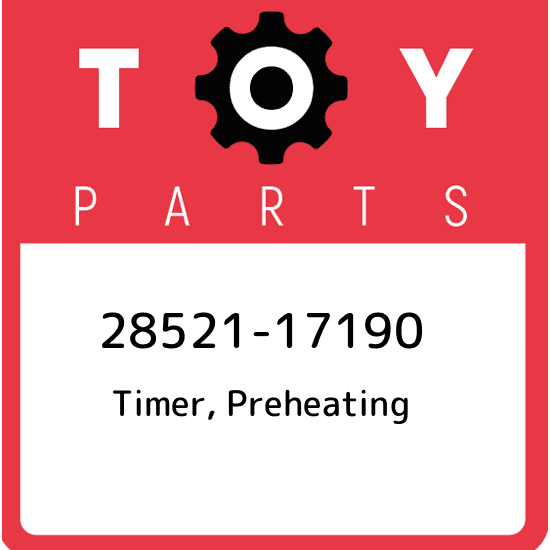 28521-17190 Toyota Timer, preheating 2852117190, New Genuine OEM Part