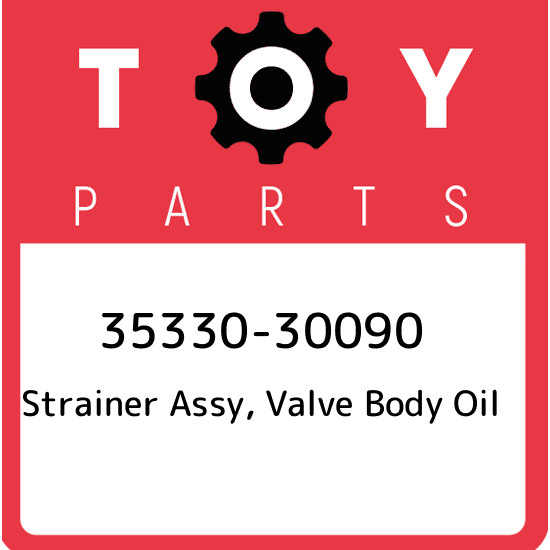 35330-30090 Toyota Strainer assy, valve body oil 3533030090, New Genuine OEM Par
