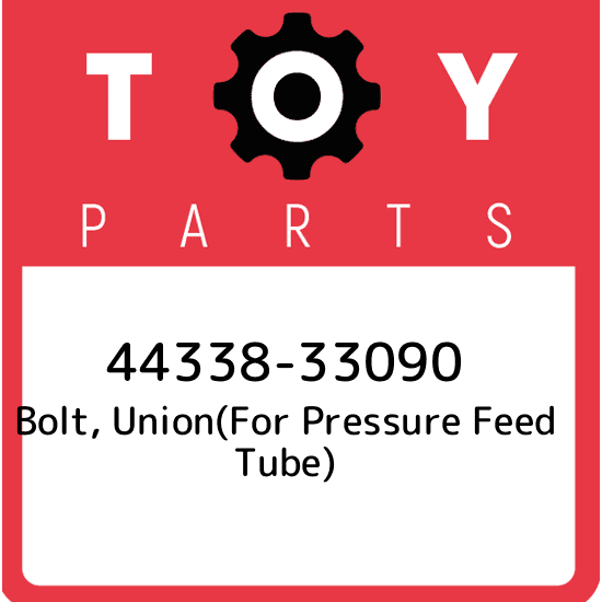 ...⭐︎ 44338-33090 Toyota Bolt, union(for pressure feed tube