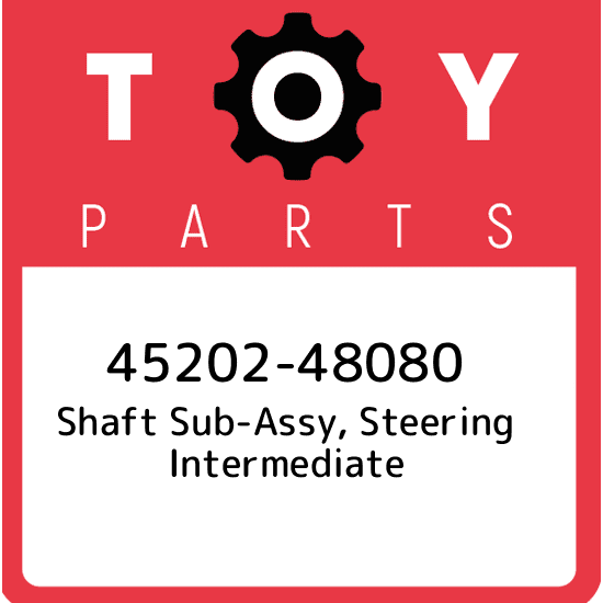 45202-48080 Toyota Shaft sub-assy, steering intermediate 4520248080, New Genuine