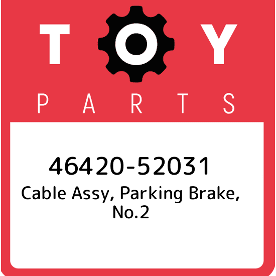 Toyota part number: 46420-52031 You are buying the individual MPN referenced in the listing.