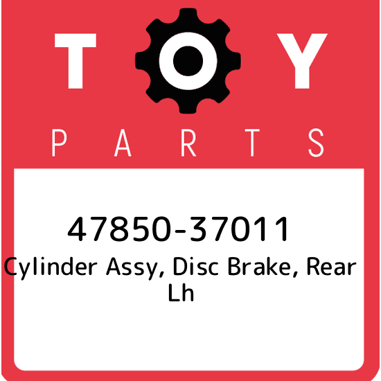 47850-37011 Toyota Cylinder assy, disc brake, rear lh 4785037011, New Genuine OE