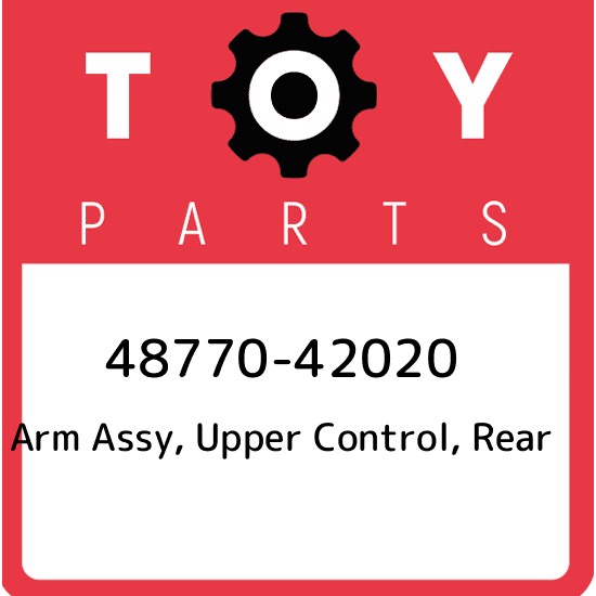 48770-42020 Toyota Arm assy, upper control, rear 4877042020