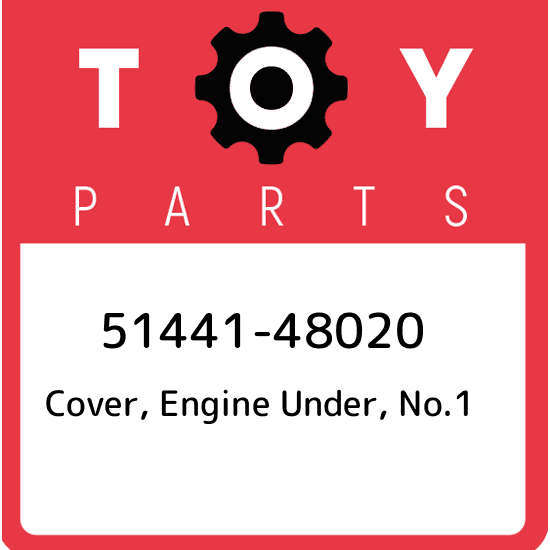 Genuine Toyota Parts 51441-48020 Lower Engine Cover 