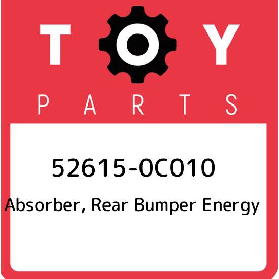 Exterior Accessories Genuine Toyota Parts 52615-28030 Rear Bumper ...