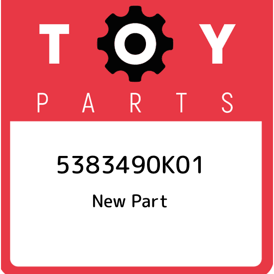 53834-90K01 Toyota Panel, front fender side, lower 5383490K01, New