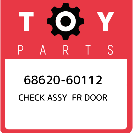 68620-60112 Toyota Check assy fr door 6862060112, New Genuine OEM Part