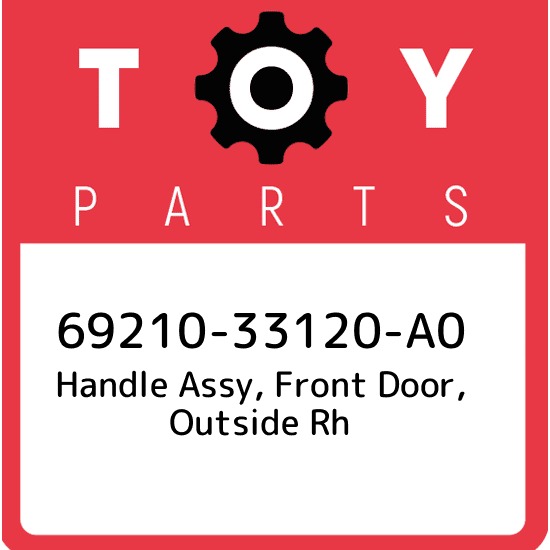 For Toyota Genuine Exterior Door Handle Rear Outer 6921035180B0