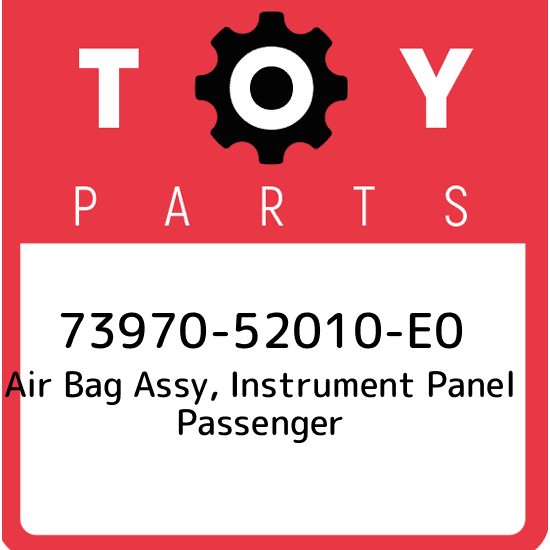 73970-52010-E0 Toyota Air bag assy, instrument panel passenger 7397052010E0, New