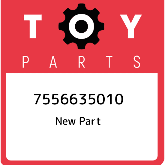 75566-35010 Toyota Protector, roof side garnish, no.2 7556635010, New Genuine OE