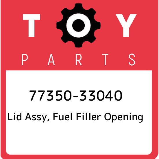 Genuine Toyota 77350-35060 Fuel Filler Opening Lid Assembly