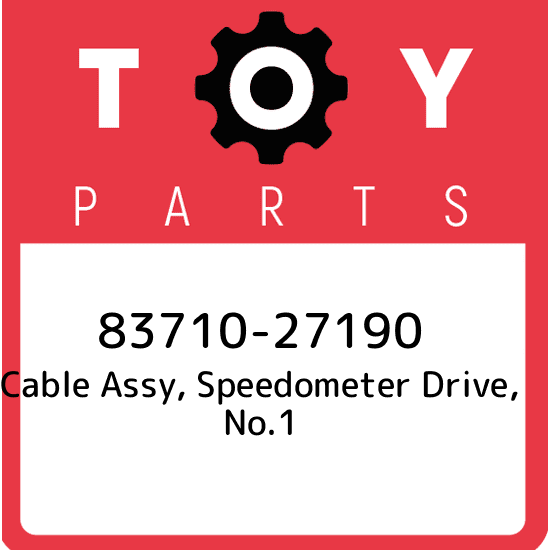 Toyota part number: 83710-27190 You are buying the individual MPN referenced in the listing.