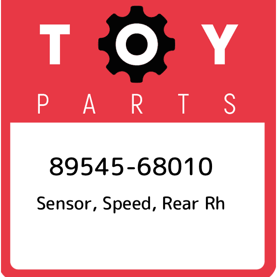 89545-68010 Toyota Sensor, speed, rear rh 8954568010, New Genuine OEM Part