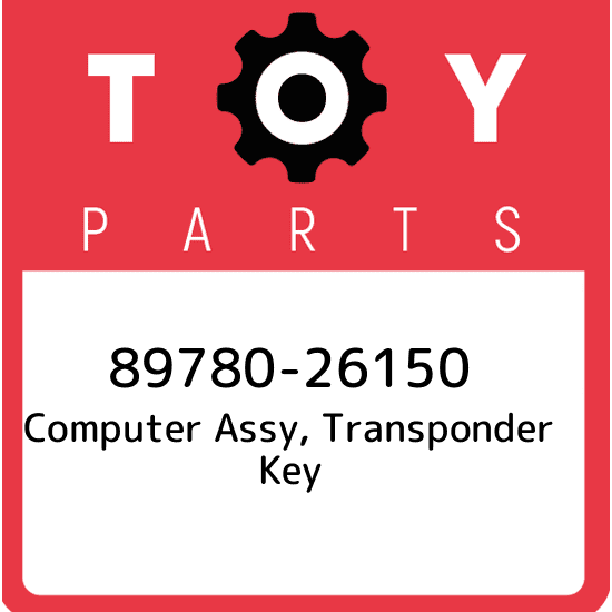 89780-26150 Toyota Computer assy, transponder key 8978026150