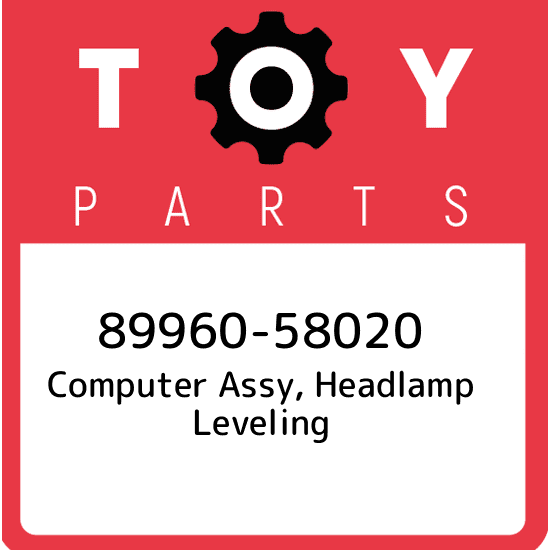 89960-58020 Toyota Computer assy, headlamp leveling 8996058020 