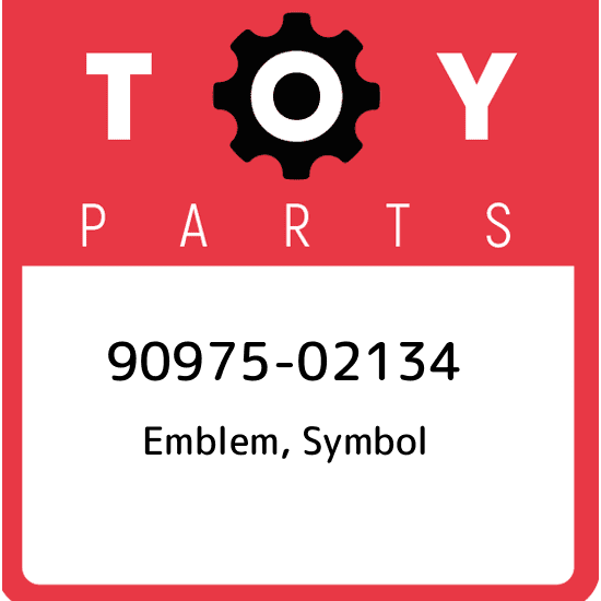 90975-02134 Toyota Emblem, symbol 9097502134, New Genuine OEM Part