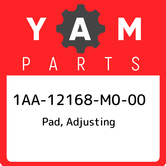 1AA-12168-M0-00 Yamaha Pad, adjusting 1AA12168M000, New Genuine OEM Part