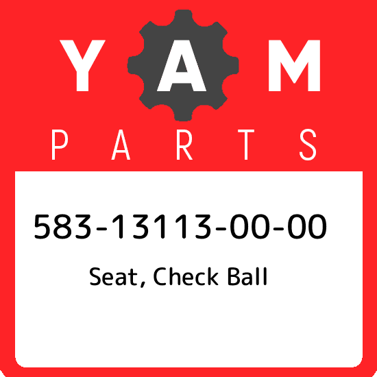 583-13113-00-00 Yamaha Seat, check ball 583131130000, New Genuine OEM Part