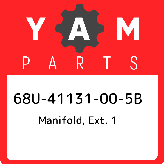 68U-41131-00-5B Yamaha Manifold, ext. 1 68U41131005B, New Genuine OEM Part