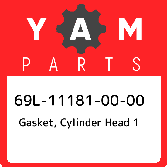 69L-11181-00-00 Yamaha Gasket, cylinder head 1 69L111810000