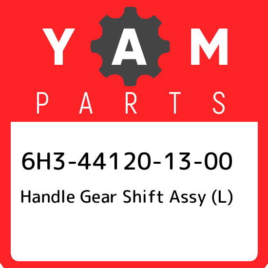 6H3-44120-13-00 Yamaha Handle gear shift assy 6H3441201300, New Genuine OEM Part