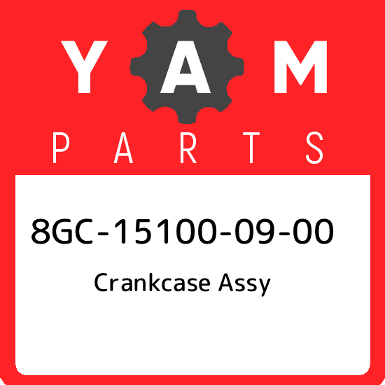 8GC-15100-09-00 Yamaha Crankcase assy 8GC151000900, New Genuine OEM Part