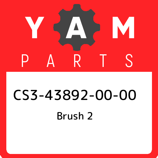 CS3-43892-00-00 Yamaha Brush 2 CS3438920000, New Genuine OEM Part