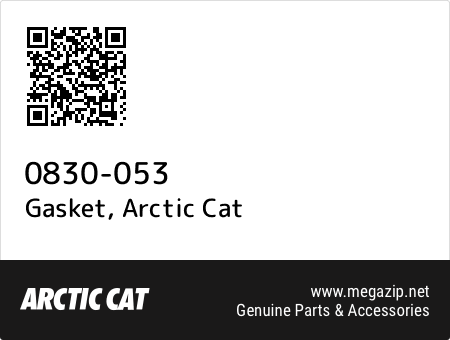 Gasket, Arctic Cat 0830-053 oem parts Gasket, Arctic Cat 0830-053 oem parts