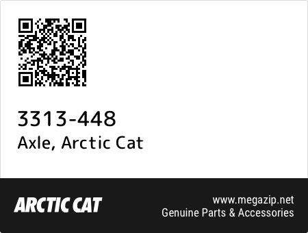 Axle, Arctic Cat 3313-448 oem parts Axle, Arctic Cat 3313-448 oem parts