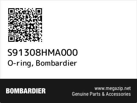 O-ring, Bombardier S91308HMA000 oem parts O-ring, Bombardier S91308HMA000 oem parts