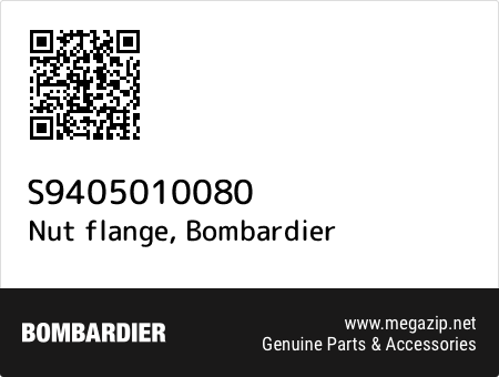 Nut flange, Bombardier S9405010080 oem parts Nut flange, Bombardier S9405010080 oem parts