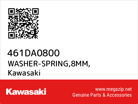 WASHER-SPRING,8MM, Kawasaki 461DA0800 oem parts WASHER-SPRING,8MM, Kawasaki 461DA0800 oem parts