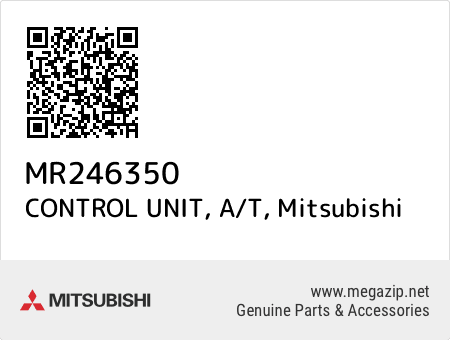 Genuine OEM Mitsubishi MR246350 CONTROL UNIT Automatic Transmission