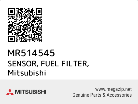 MR514545 Genuine Mitsubishi SENSOR,FUEL FILTER