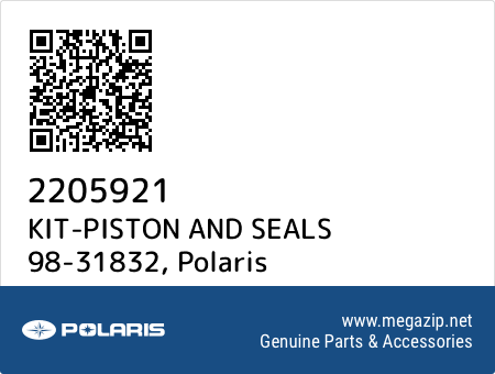 KIT-PISTON AND SEALS 98-31832, Polaris 2205921 oem parts KIT-PISTON AND SEALS 98-31832, Polaris 2205921 oem parts