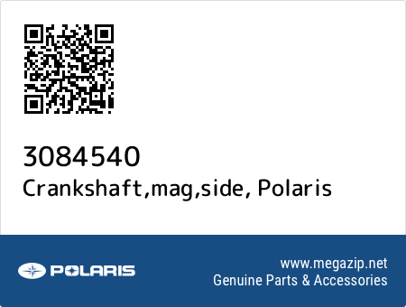 Crankshaft,mag,side, Polaris 3084540 oem parts Crankshaft,mag,side, Polaris 3084540 oem parts