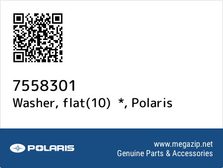 Washer, flat(10) *, Polaris 7558301 oem parts Washer, flat(10) *, Polaris 7558301 oem parts