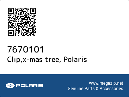 Clip,x-mas tree, Polaris 7670101 oem parts Clip,x-mas tree, Polaris 7670101 oem parts