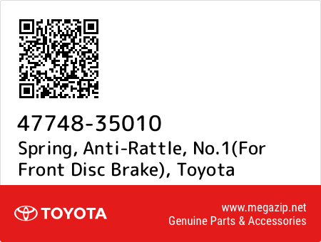 47748 35010 toyota