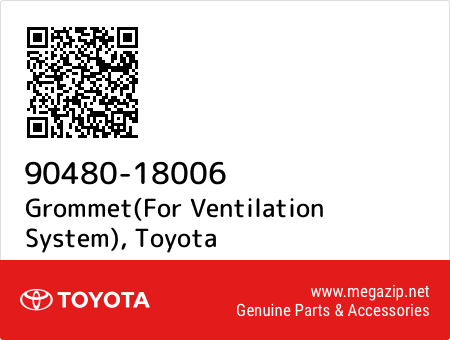 Toyota 90480 18006