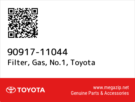 TOYOTA HILUX LAND CRUISER 4RUNNER DYNA GAS FILTER No 90917-11044