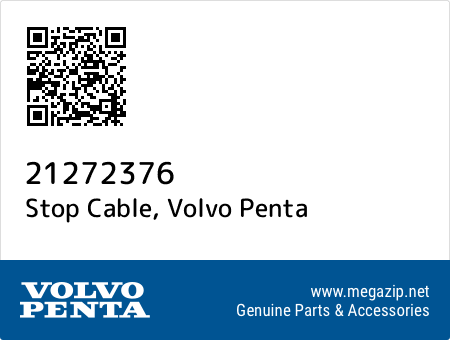 Stop Cable, Volvo Penta 21272376 oem parts Stop Cable, Volvo Penta 21272376 oem parts