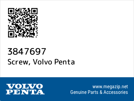 Screw, Volvo Penta 3847697 oem parts Screw, Volvo Penta 3847697 oem parts