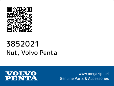 Nut, Volvo Penta 3852021 oem parts Nut, Volvo Penta 3852021 oem parts
